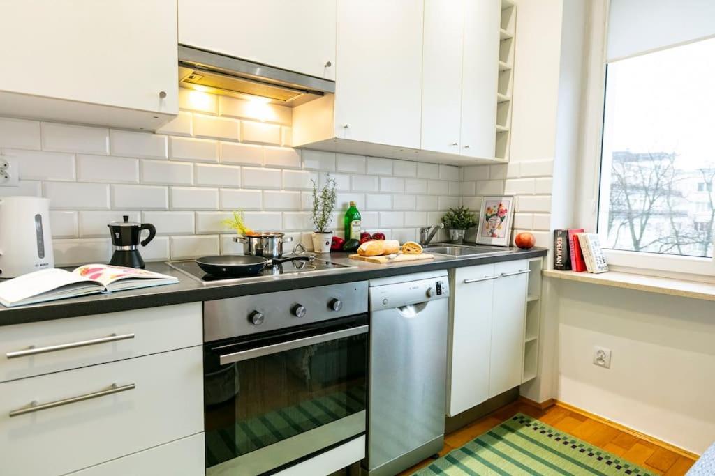 ワルシャワSielecka 52 - 4Os Apartamentアパートメント エクステリア 写真